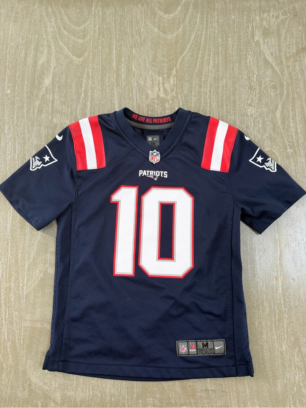 Youth Nike New England Patriots Youth #10 Navy Football Jersey